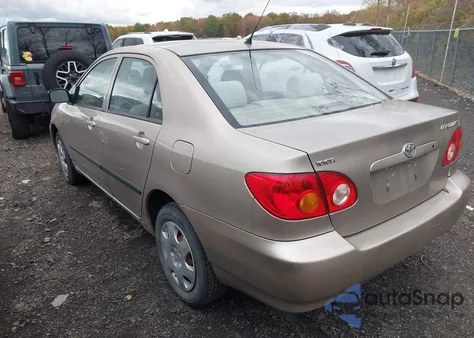 2004 Toyota Corolla Ce z USA, uszkodzony, nr VIN 2T1BR32E94C251331